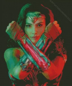 Wonder Woman Portrait Diamond Painting