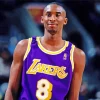 Young Kobe Bryant Diamond Painting