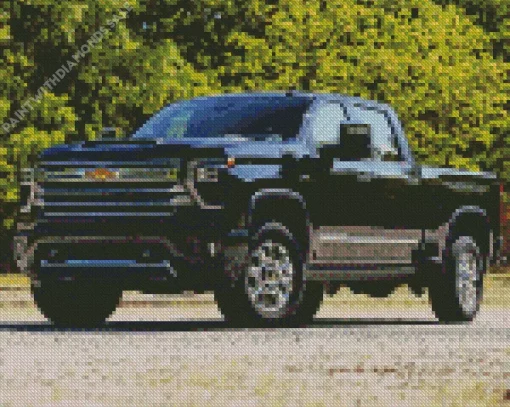 2024 Chevrolet Silverado Truck Diamond Painting