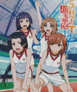 A Certain Scientific Railgun Anime Diamond Painting