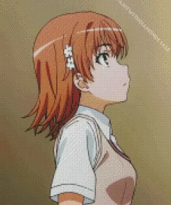 A Certain Scientific Railgun Character Diamond Painting