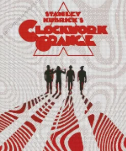 A Clockwork Orange Movie Poster Diamond Painting