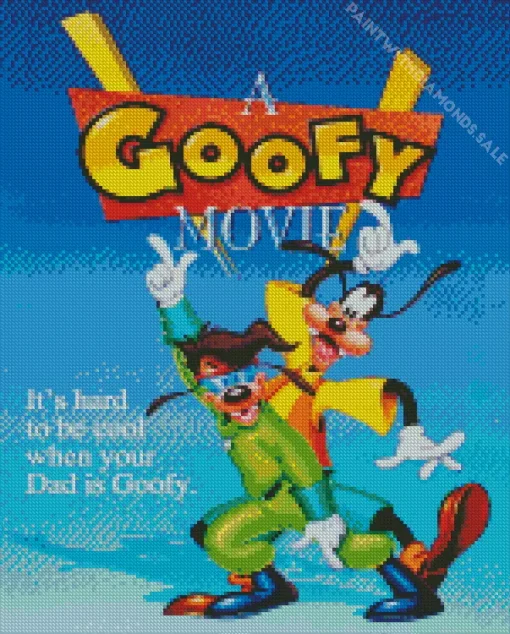 A Goofy Movie Diamond Painting