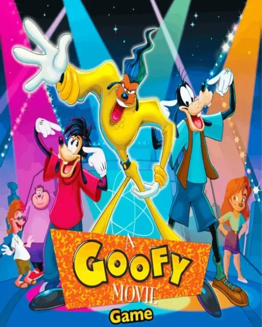 A Goofy Movie Animation Diamond Painting