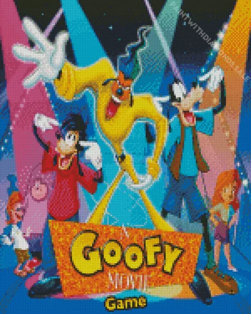 A Goofy Movie Animation Diamond Painting