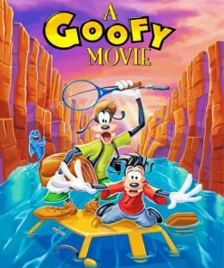 A Goofy Movie Poster Diamond Painting