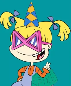 Angelica Pickles Character Diamond Painting