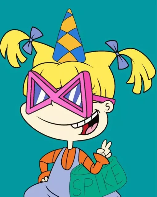 Angelica Pickles Character Diamond Painting