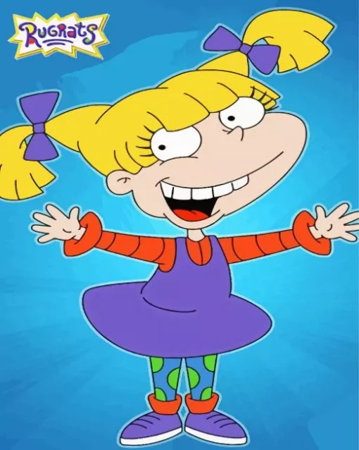 Angelica Pickles in Rugrats Diamond By Numbers