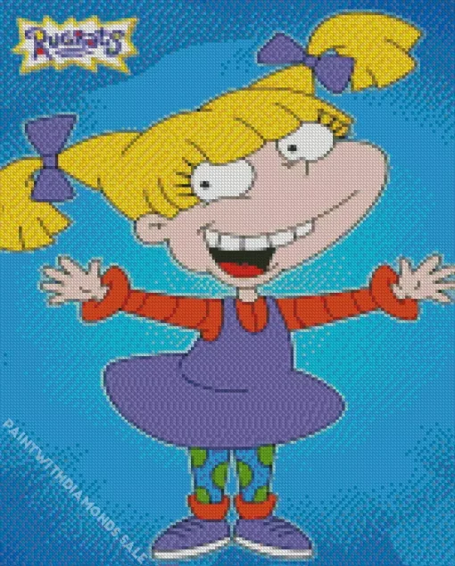 Angelica Pickles in Rugrats Diamond By Numbers