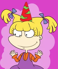 Angelica Pickles In Rugrats Diamond Painting