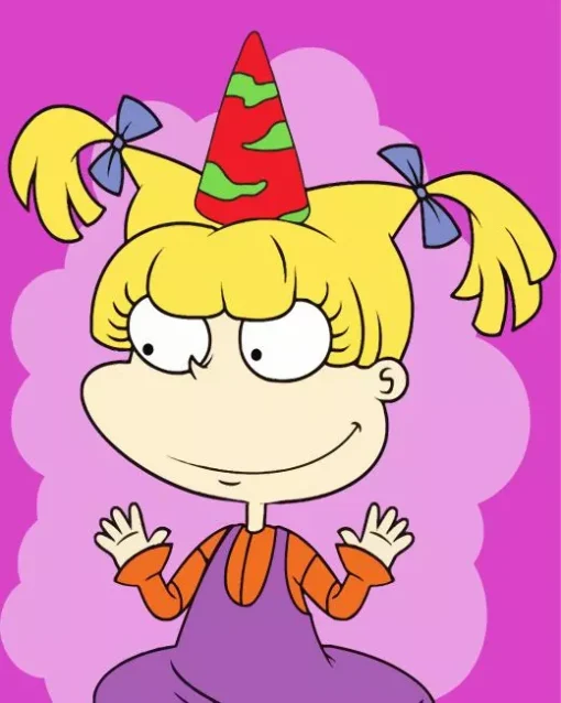 Angelica Pickles In Rugrats Diamond Painting