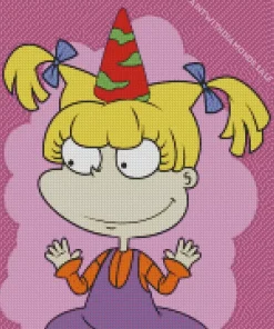 Angelica Pickles In Rugrats Diamond Painting