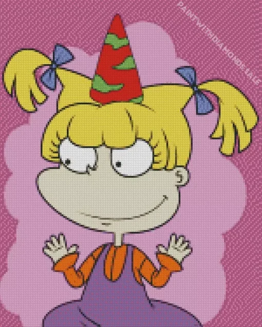 Angelica Pickles In Rugrats Diamond Painting