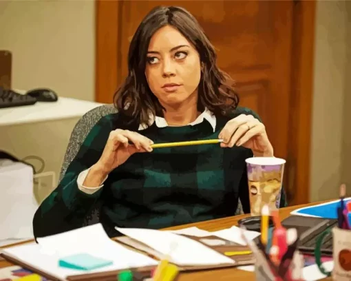 April Ludgate Parks And Recreation Diamond Painting