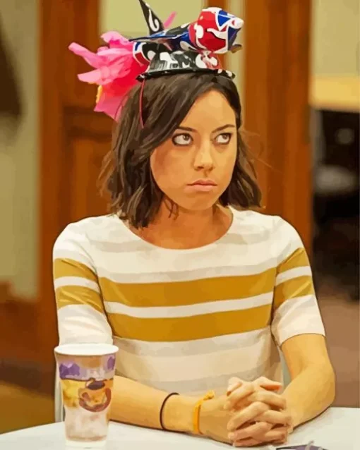 April Ludgate In Parks And Recreation Diamond Painting