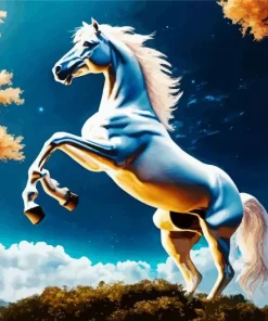 Arabian Horse In The Sky Diamond Painting