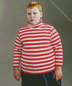 Augustus Gloop Diamond Painting