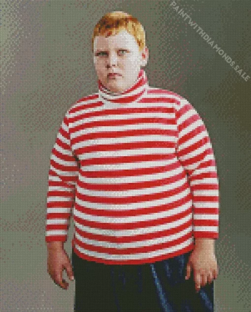 Augustus Gloop Diamond Painting