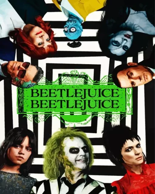 Beetlejuice Beetlejuice Diamond Painting