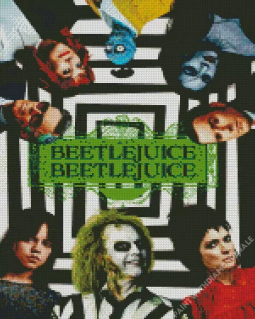 Beetlejuice Beetlejuice Diamond Painting