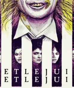 Beetlejuice Beetlejuice Poster Diamond Painting