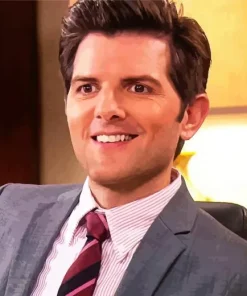 Ben Wyatt Parks And Recreation Diamond Painting