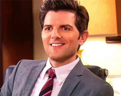 Ben Wyatt Parks And Recreation Diamond Painting