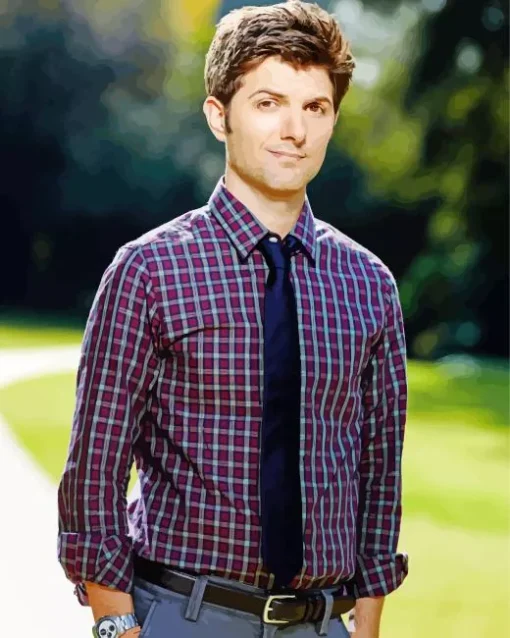 Ben Wyatt character Diamond Painting