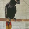 Black Lory Bird Diamond Painting