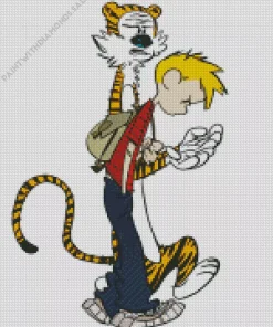 Calvin & Hobbes Diamond Painting