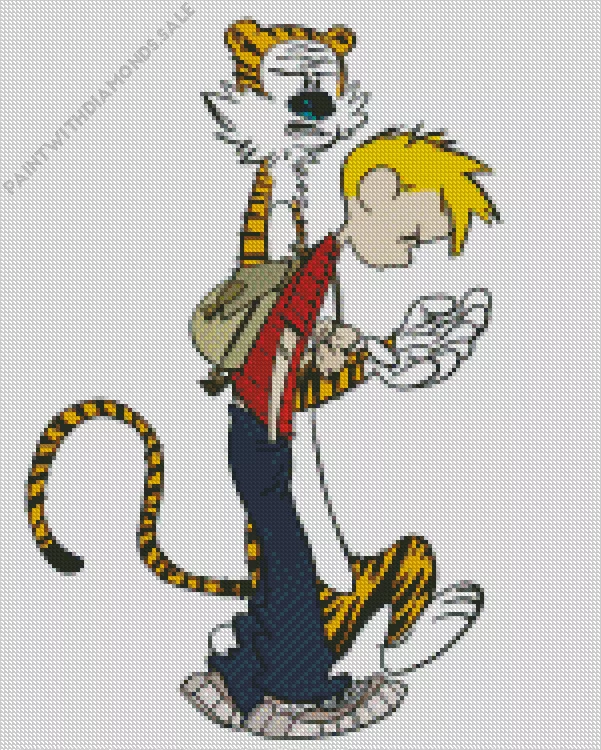 Calvin & Hobbes Diamond Dotz Calvin & Hobbes Diamond Painting