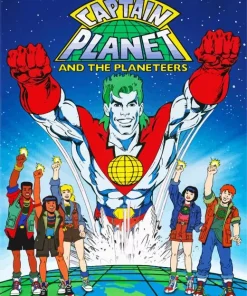 Captain Planet Diamond Painting