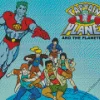 Captain Planet Anime Series Diamond Painting