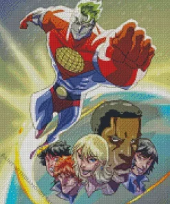 Captain Planet Characters Diamond Painting