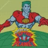 Captain Planet Poster Diamond Painting