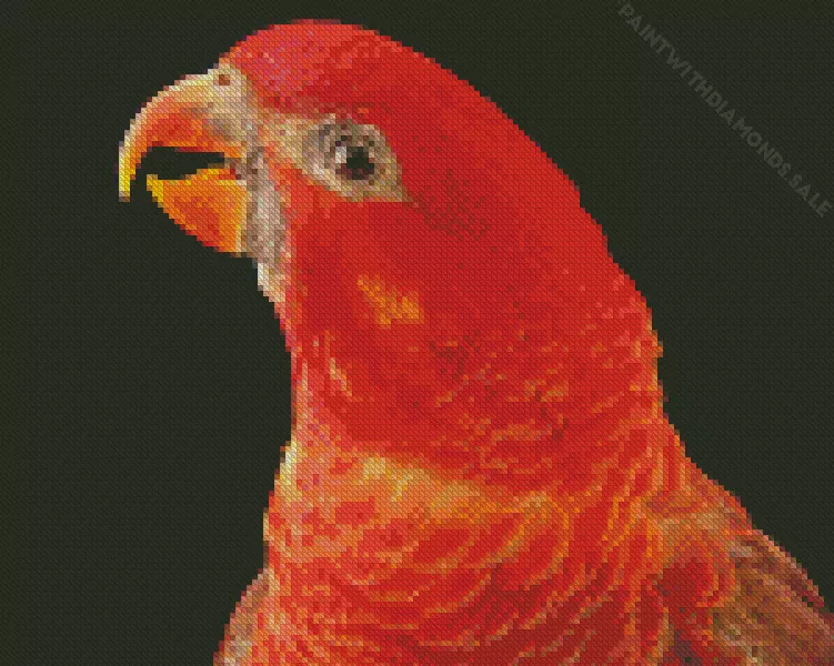 Cardinal lory Diamond Dotz Cardinal Lory Diamond Painting