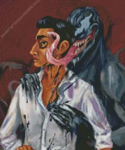 Carlton Drake And Venom Art Diamond Painting