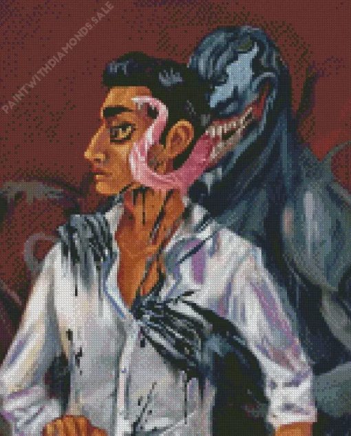 Carlton Drake And Venom Art Diamond Painting