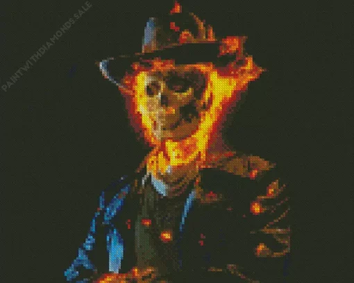 Carter Slade Ghost Rider Diamond Painting