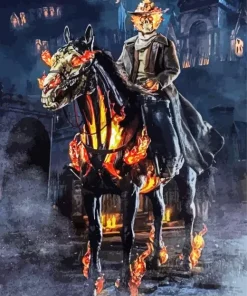 Carter Slade In Ghost Rider Diamond Painting