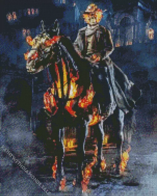 Carter Slade In Ghost Rider Diamond Painting