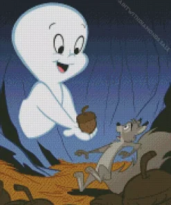 Casper Character Diamond Painting