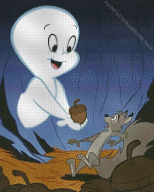 Casper Character Diamond Painting