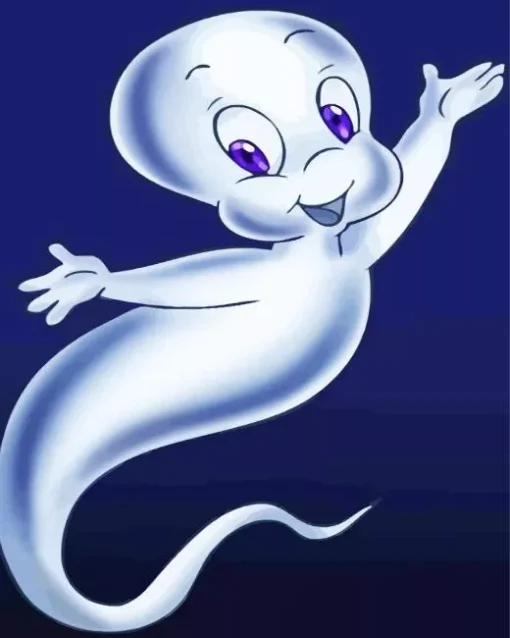 Casper The Friendly Ghost Character Diamond Painting