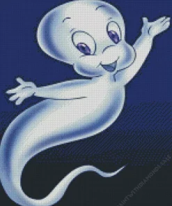 Casper The Friendly Ghost Character Diamond Painting