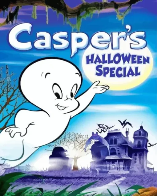 Casper The Friendly Ghost Halloween Diamond Painting