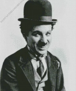 Charlie Chaplin Diamond Painting