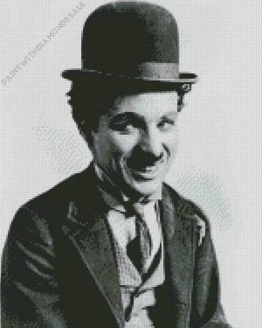 Charlie Chaplin Diamond Painting