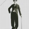 Charlie Chaplin Actor Diamond Painting